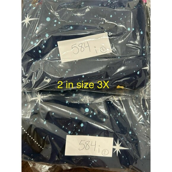 Star Wars  Knit Capri Pajama Pants Navy Blue Plus Size 3X Novelty Sleepwear NWT - Picture 12 of 13